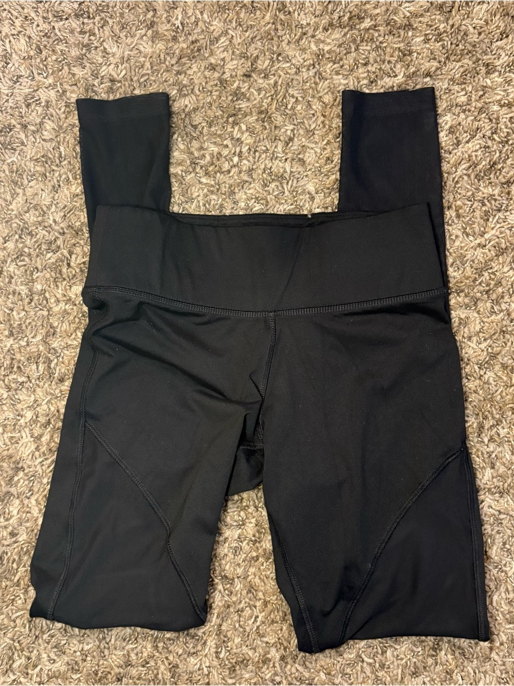Victoria’s Secret PINK Ultimate Black Mesh Leggings – Size XS